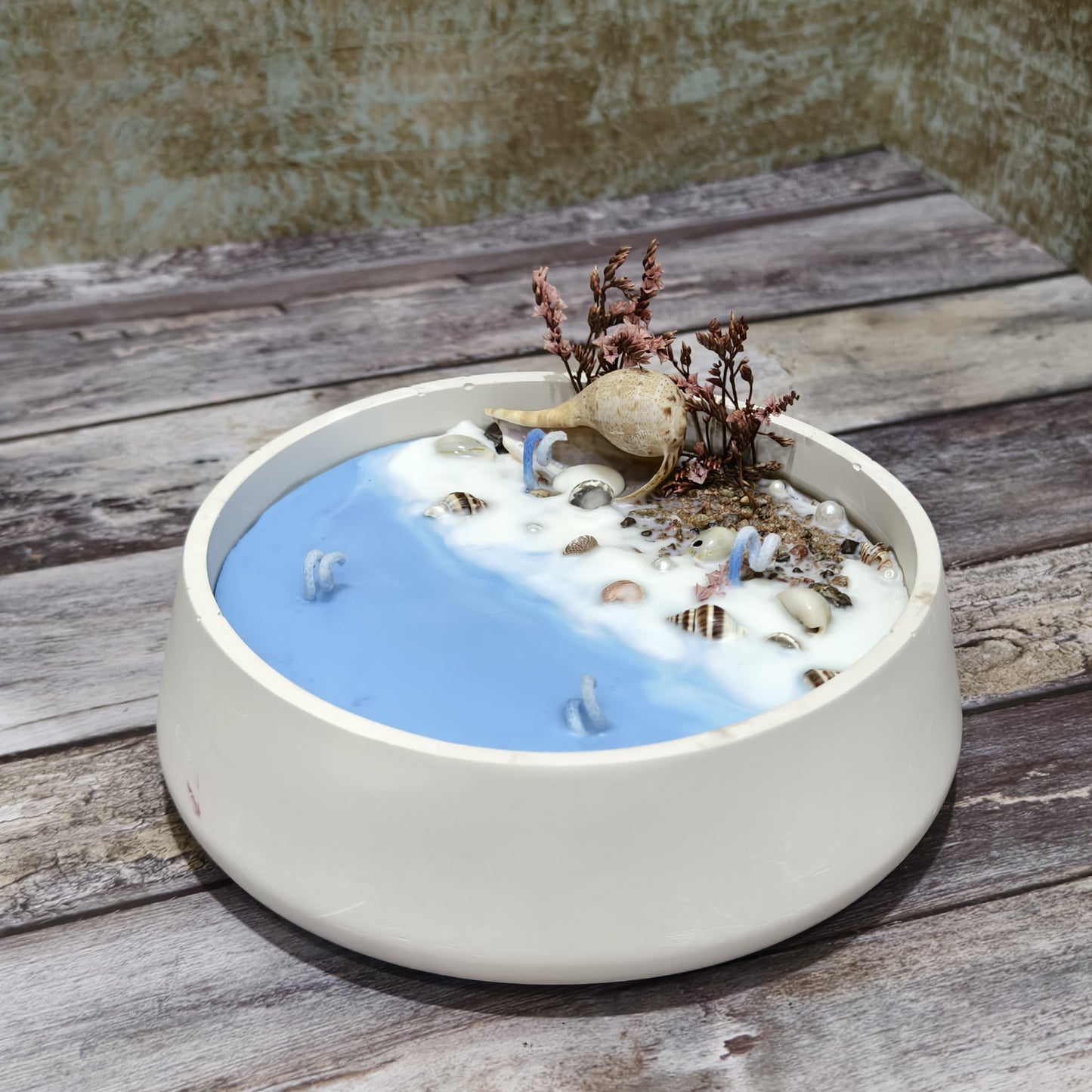 Coastal Breeze Candle – Shell & Sand Edition