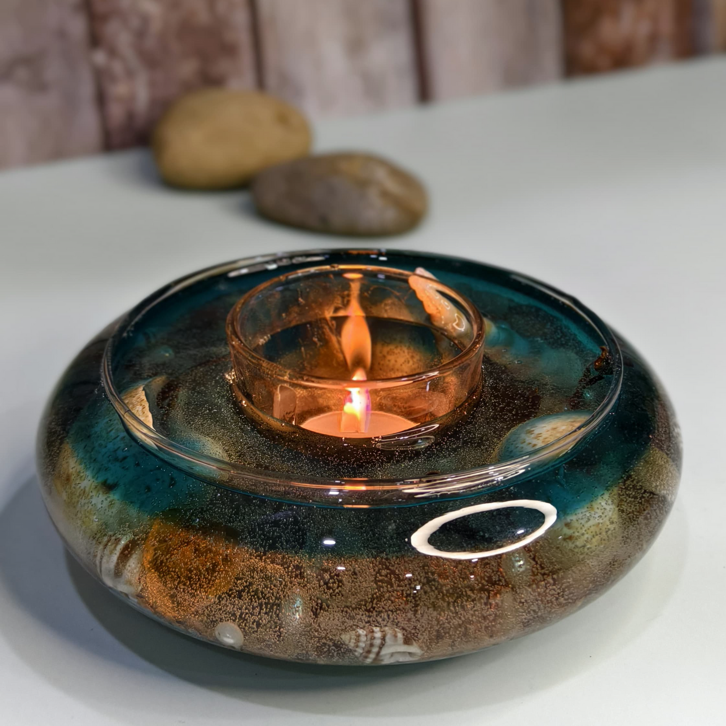 Luminous Azure Oasis