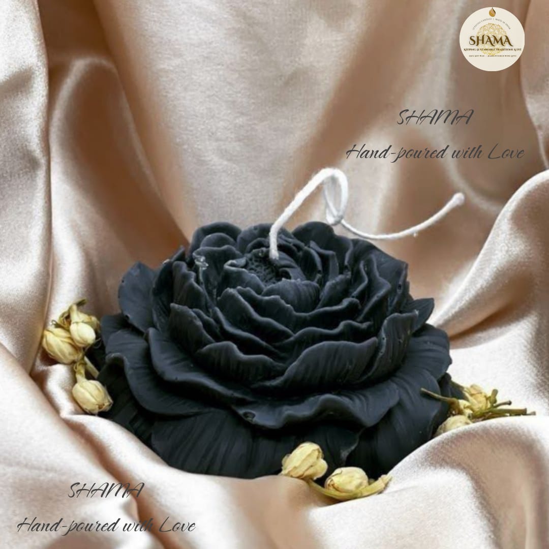 Ebony Rose Elegance Soy Wax Candle