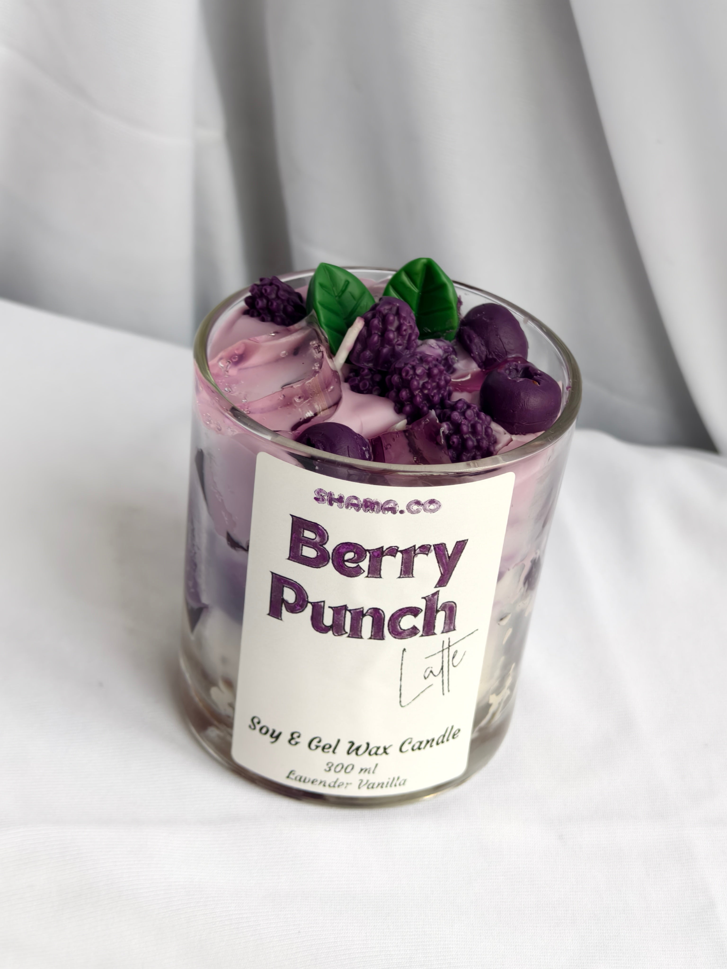 SHAMA'S Berry Punch Latte Candle