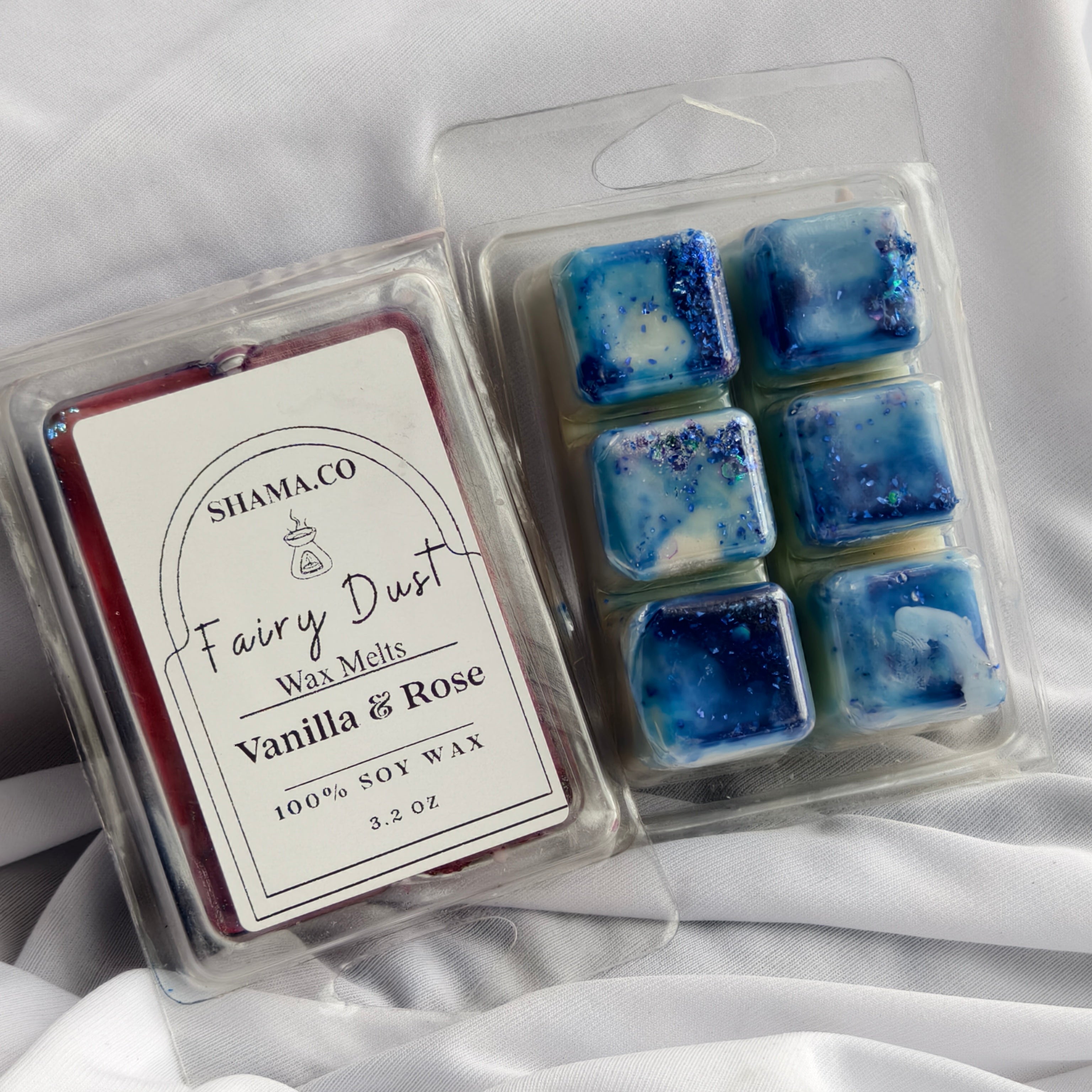 Fairy Dust & Fresh Poppy Soy Wax Melts - Eco-Friendly Aromatherapy by SHAMA.CO