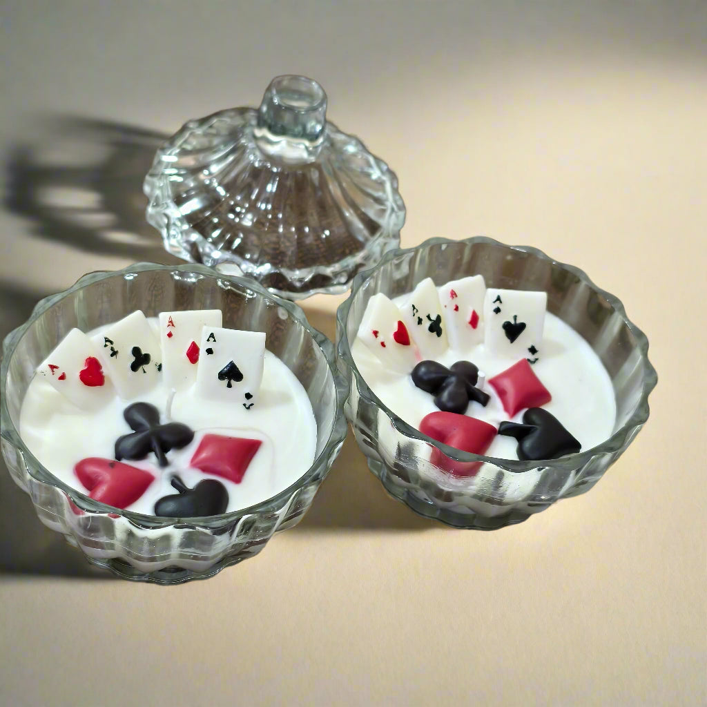 Ace of Aromas – Poker Night Candle Duo