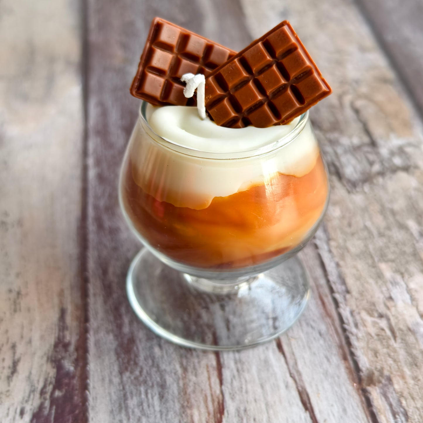 Choco Bliss Dessert Candle | Handcrafted Chocolate-Themed Candle