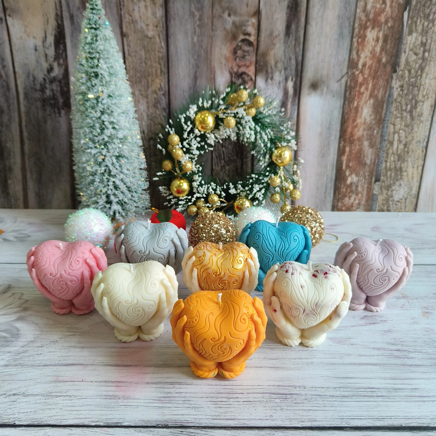 Heartful Embrace Candle - Christmas Collection