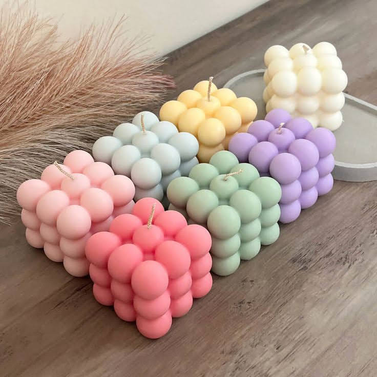 Bubble Bouquet Candles (Pack of 1)