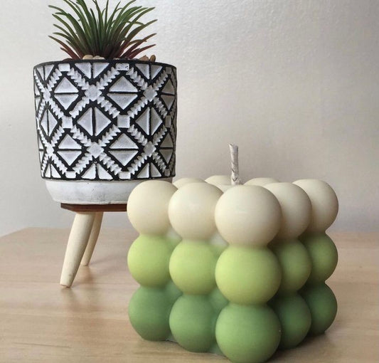 Verdant Sphere Bouquet Candle
