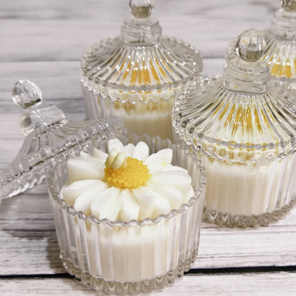 Elegant Glow Jar Candle