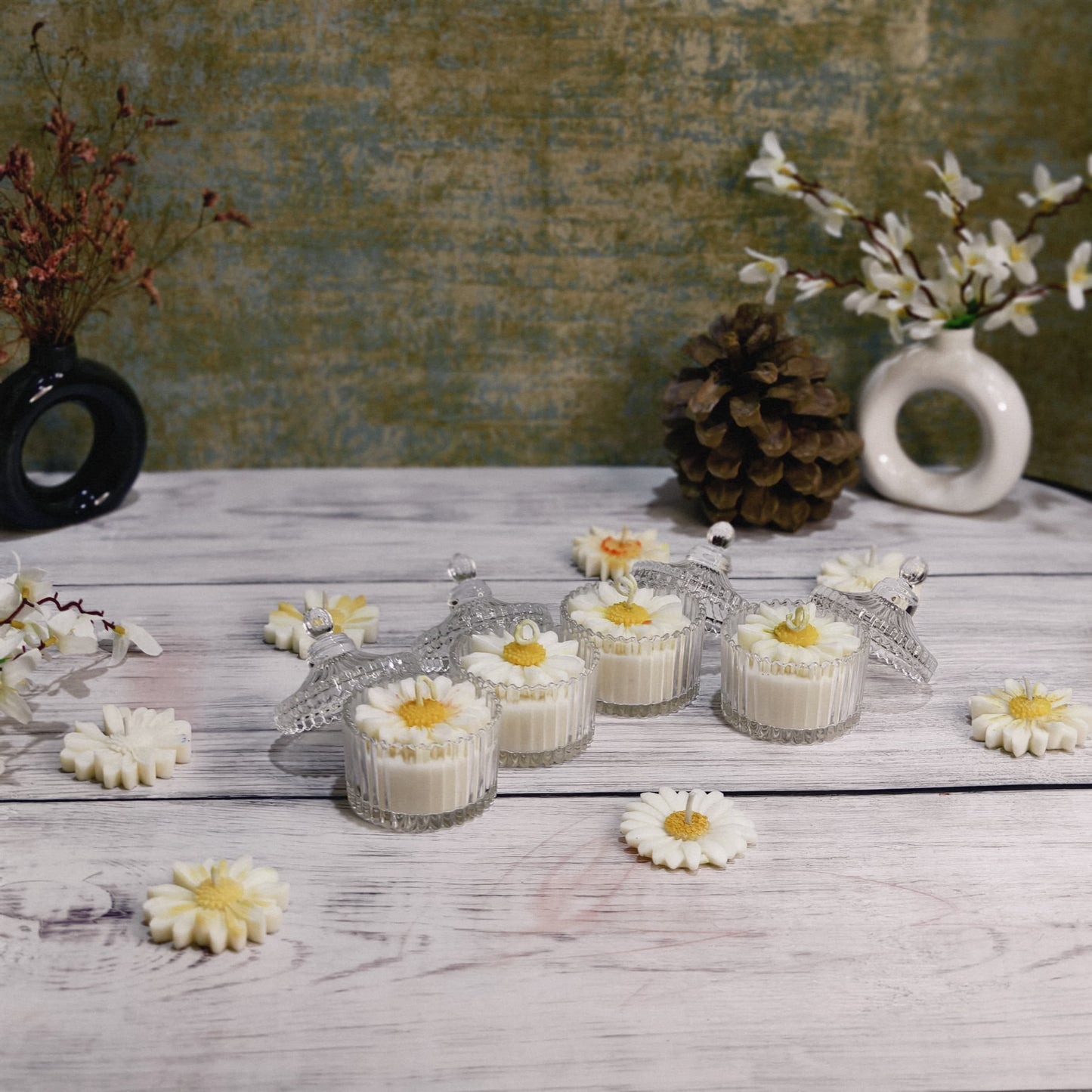 Elegant Glow Jar Candle