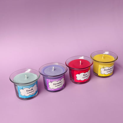 SHAMA's Classic Scented Candles in glass Jars