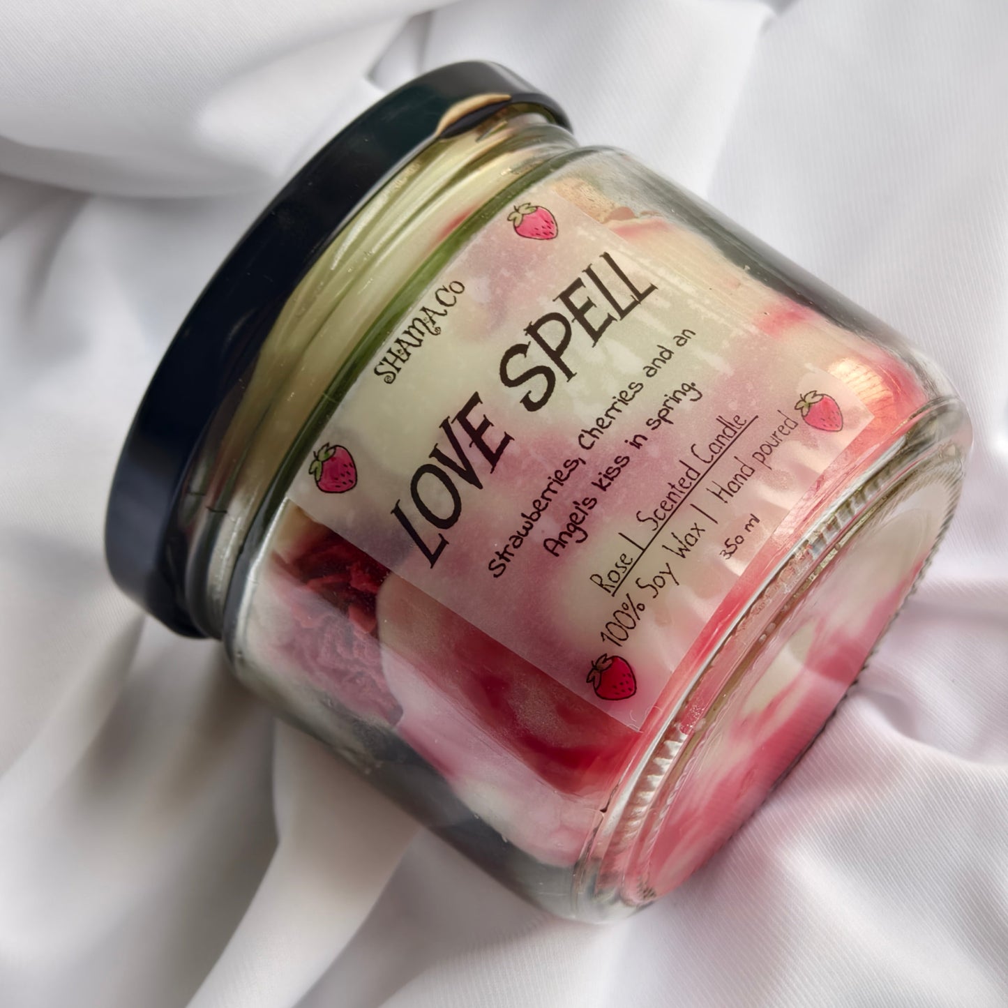Love Spell Rose Candle