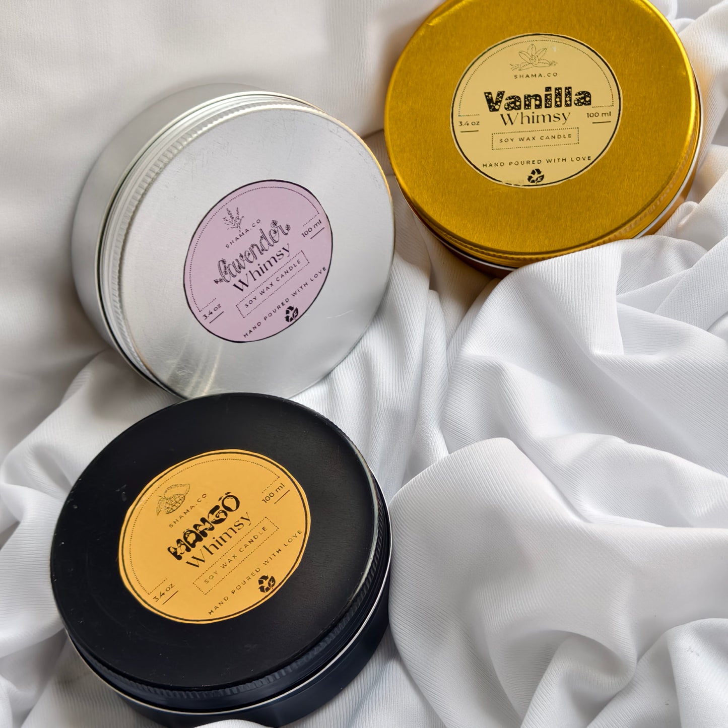 Botanical Bloom Candle Set of 3