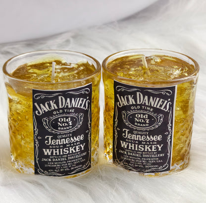 SHAMA's Whiskey inspired Jack Daniels Candle