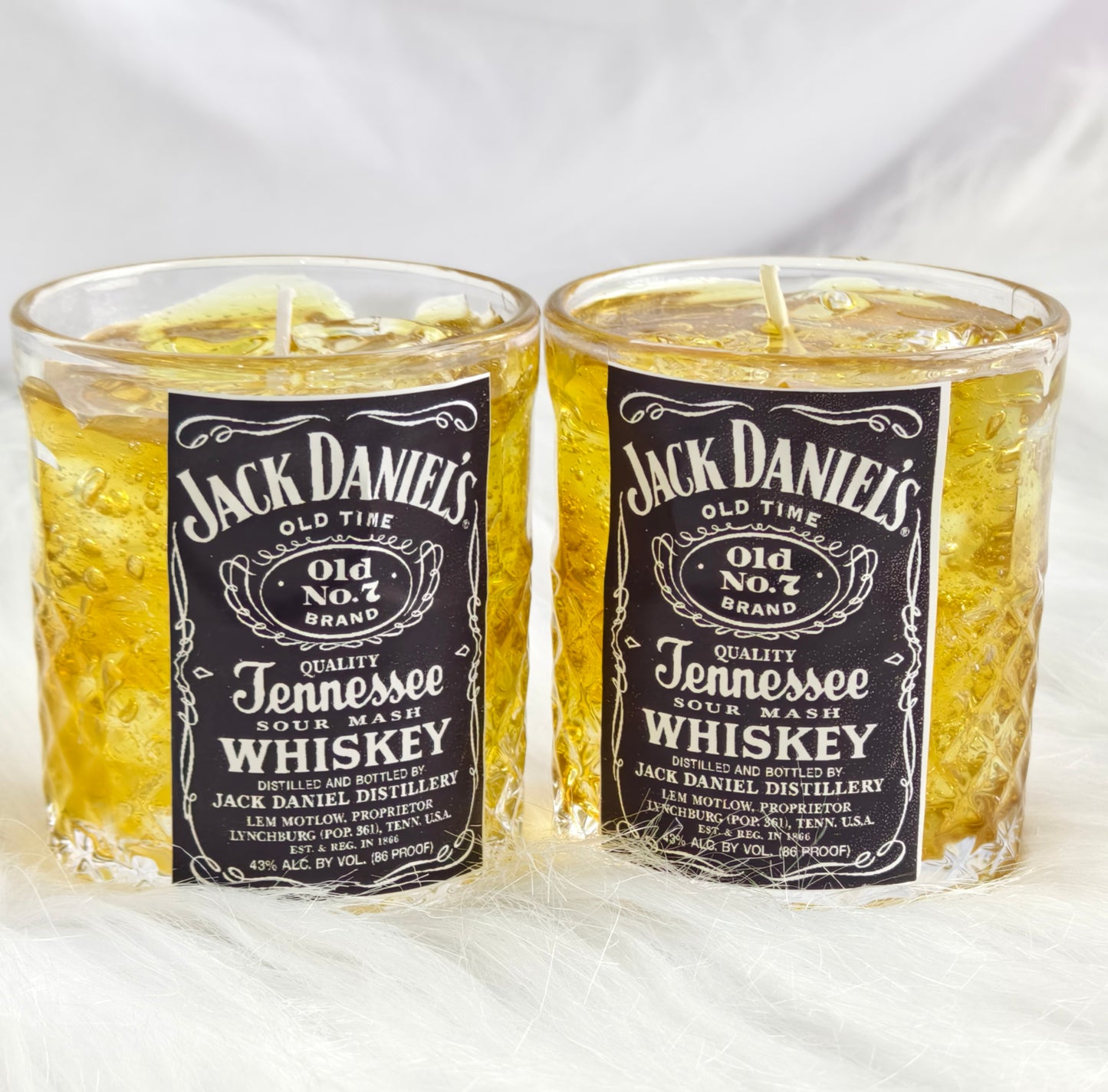 SHAMA's Whiskey inspired Jack Daniels Candle