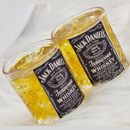 SHAMA's Whiskey inspired Jack Daniels Candle
