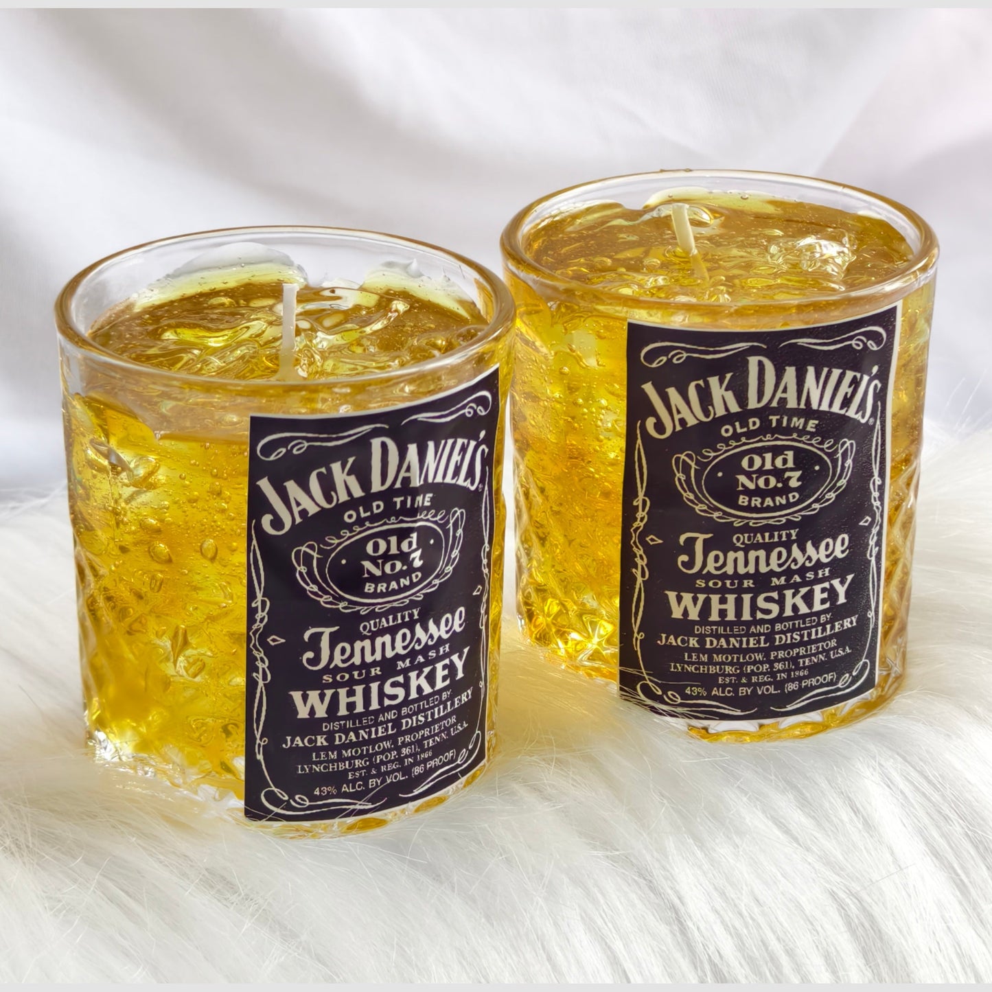 SHAMA's Whiskey inspired Jack Daniels Candle