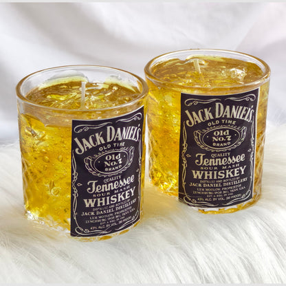 SHAMA's Whiskey inspired Jack Daniels Candle