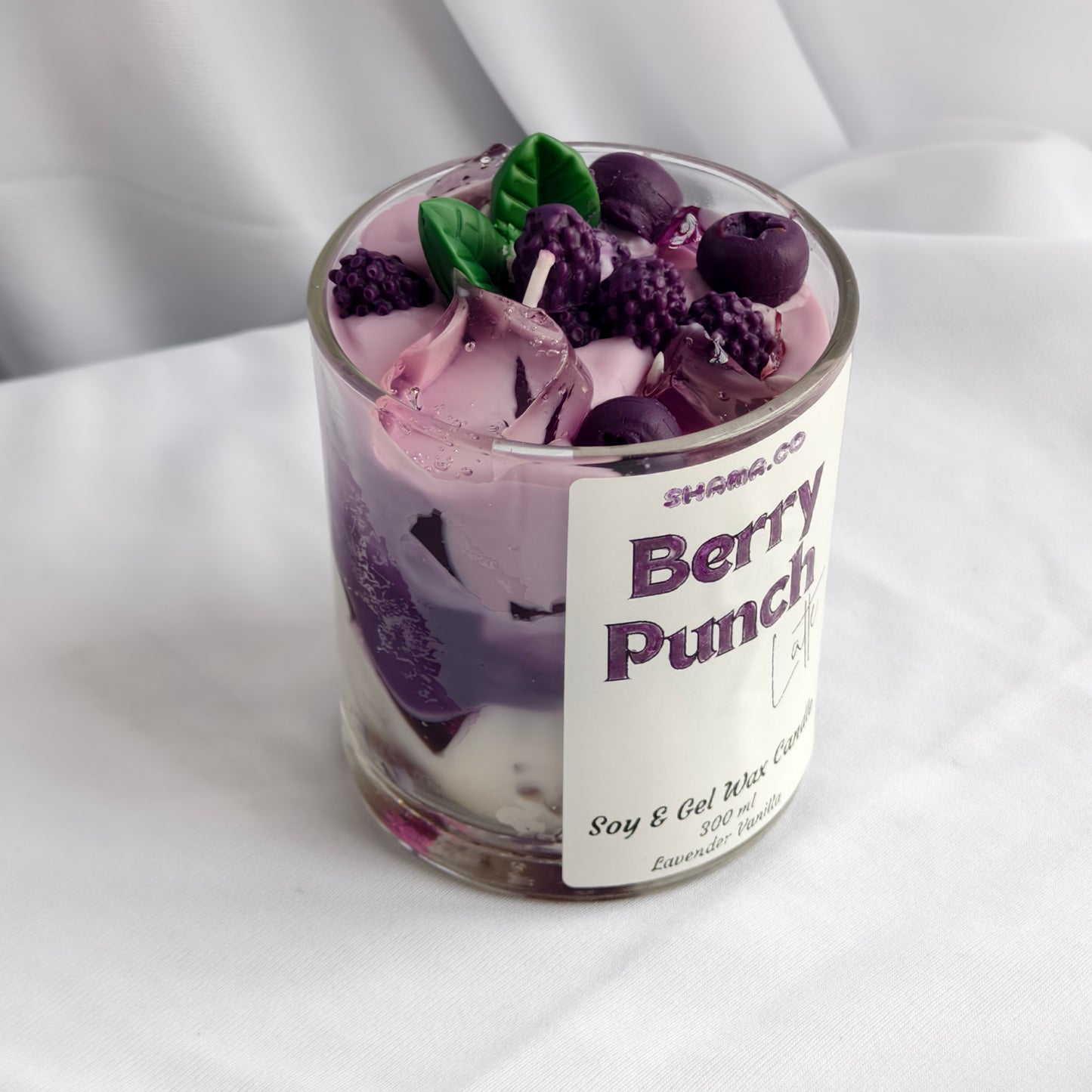 SHAMA'S Berry Punch Latte Candle
