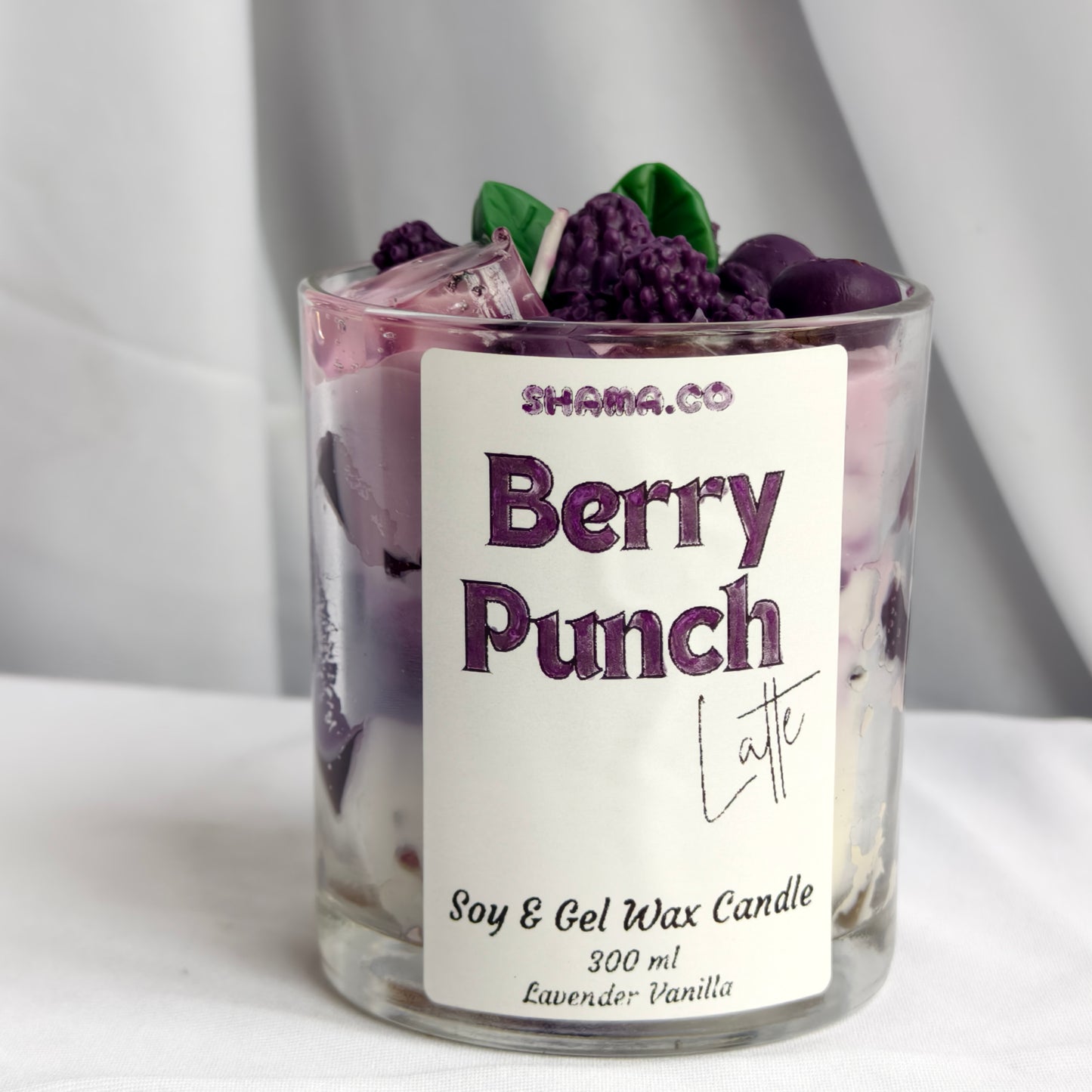 SHAMA'S Berry Punch Latte Candle