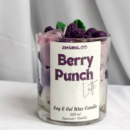 SHAMA'S Berry Punch Latte Candle