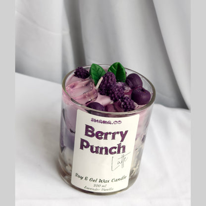 SHAMA'S Berry Punch Latte Candle