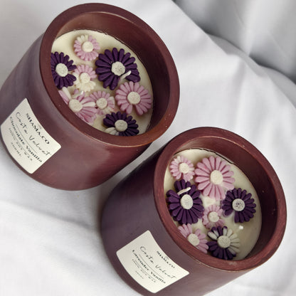 Crimson Bloom Jar | 1pc