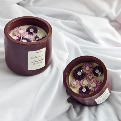 Crimson Bloom Jar | 1pc