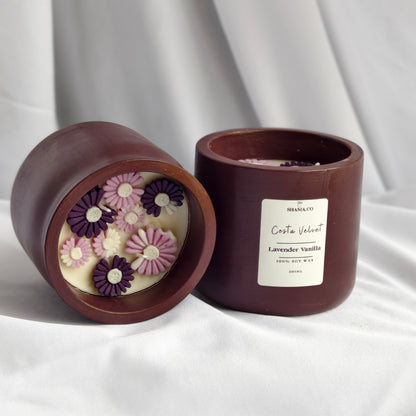 Crimson Bloom Jar | 1pc