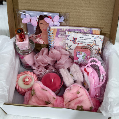 Blush Bloom – Pink Gift Box for Girls / Sisters