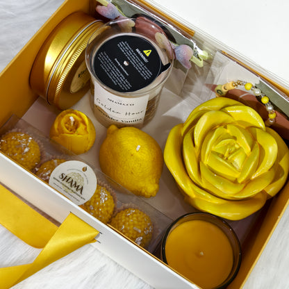 Golden Glow – Yellow Luxury Festive Hamper