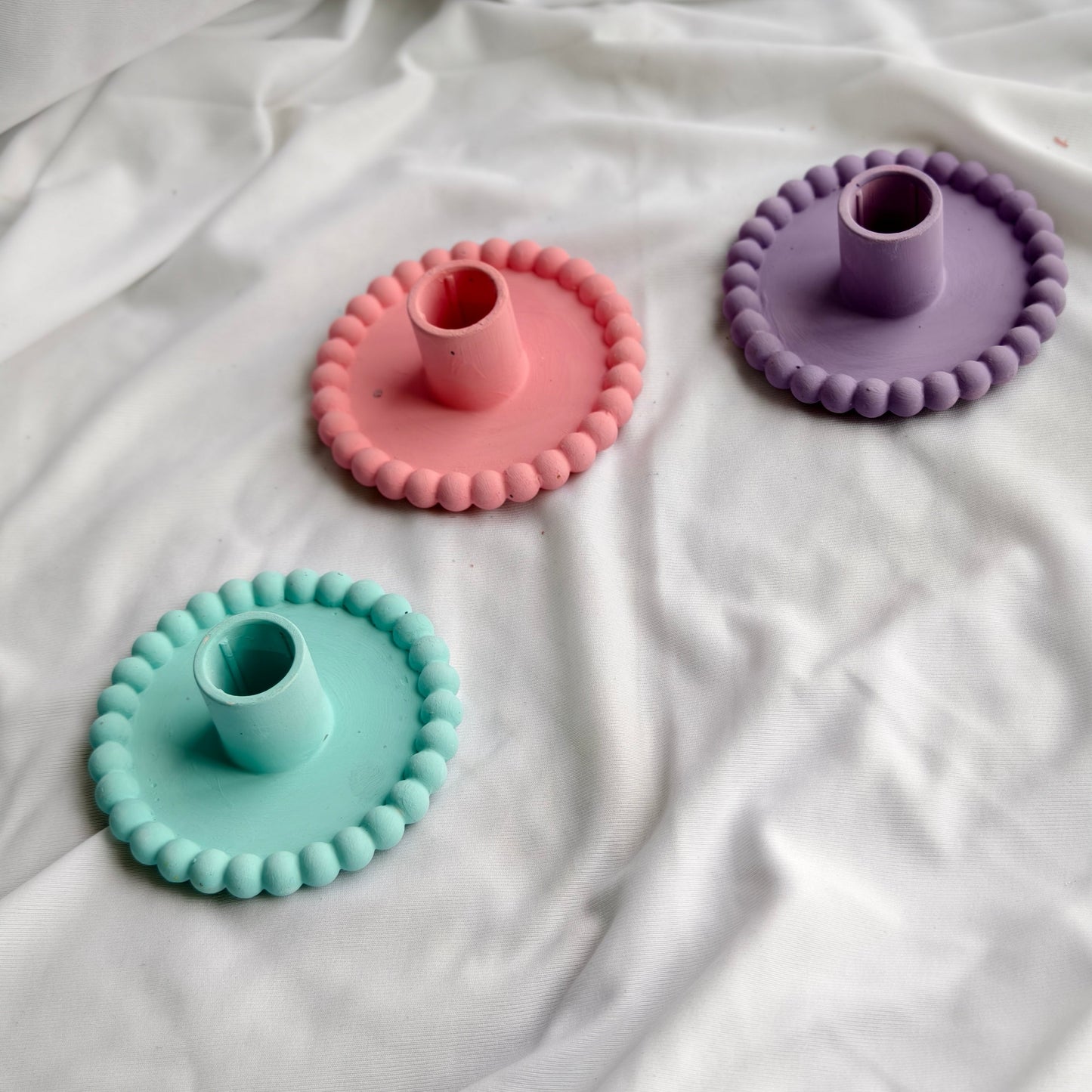 Pastel Pop Candle Holders