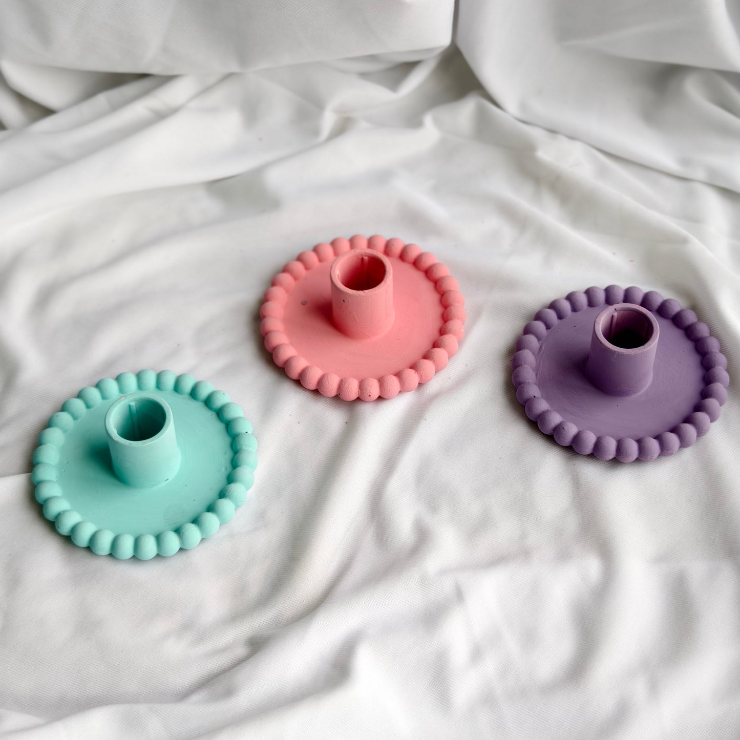 Pastel Pop Candle Holders