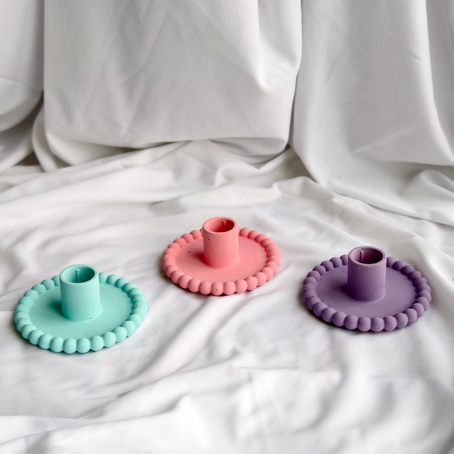 Pastel Pop Candle Holders