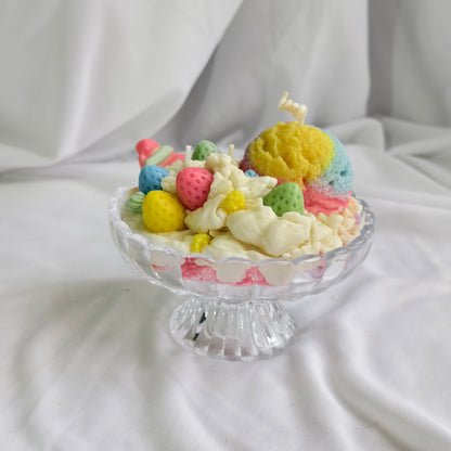 Ice Cream Dessert Candle Bowl