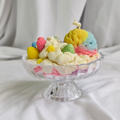 Ice Cream Dessert Candle Bowl