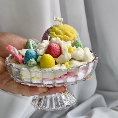 Ice Cream Dessert Candle Bowl