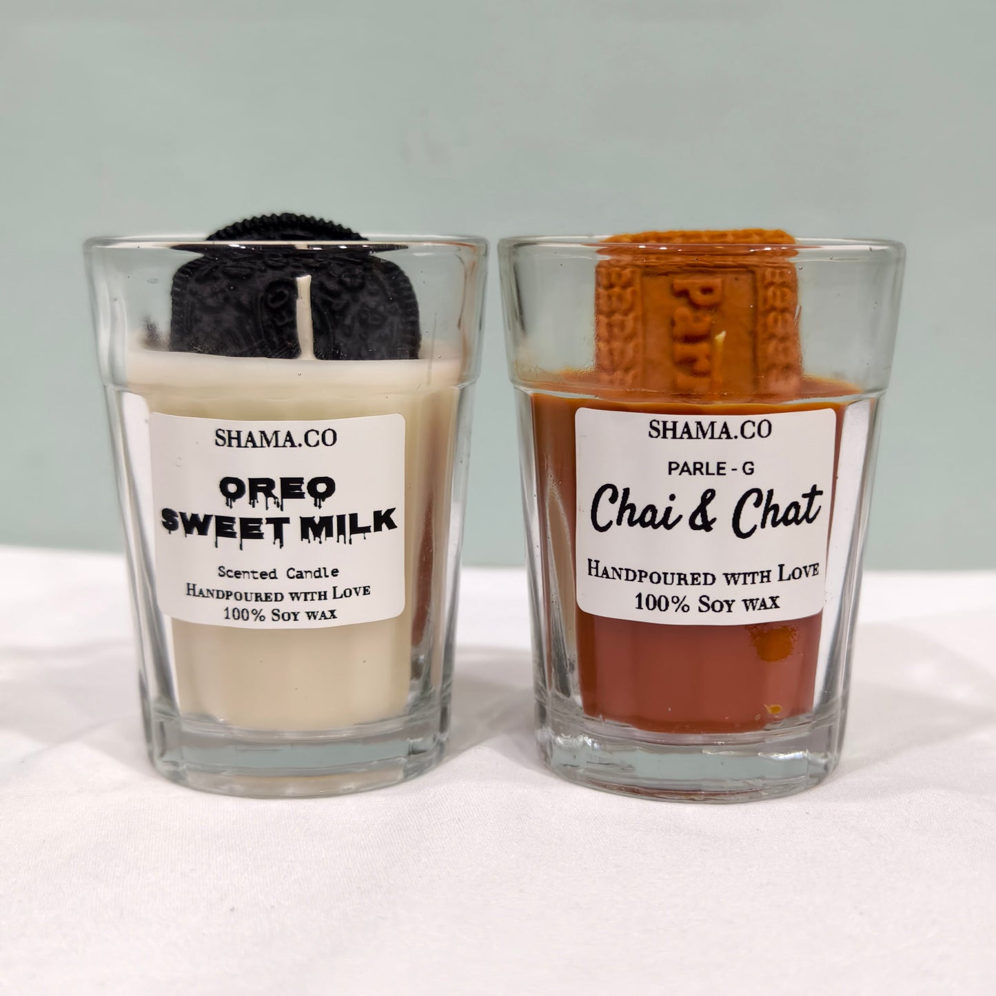 Nostalgia Duo – Oreo Sweet Milk & Chai Biscuit Soy Wax Candles