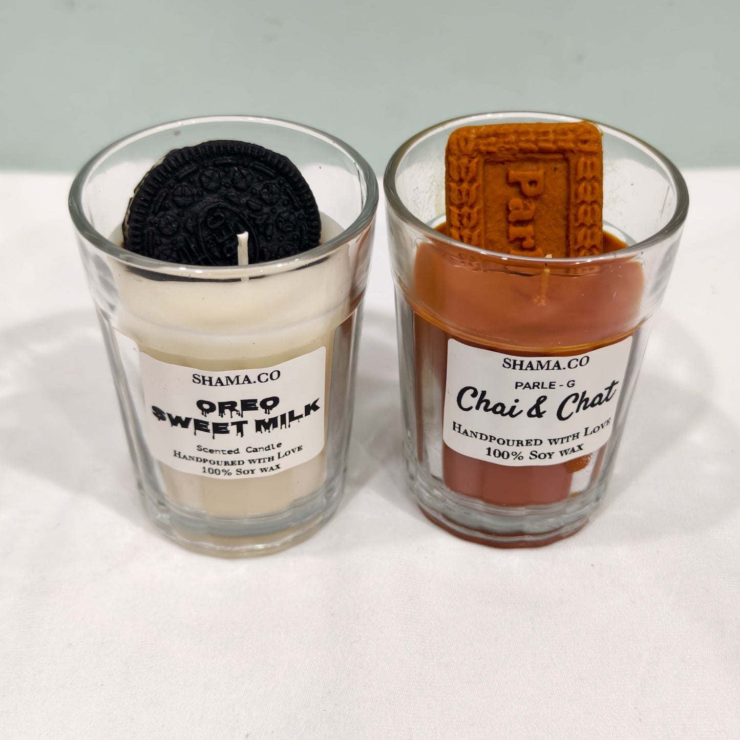 Nostalgia Duo – Oreo Sweet Milk & Chai Biscuit Soy Wax Candles