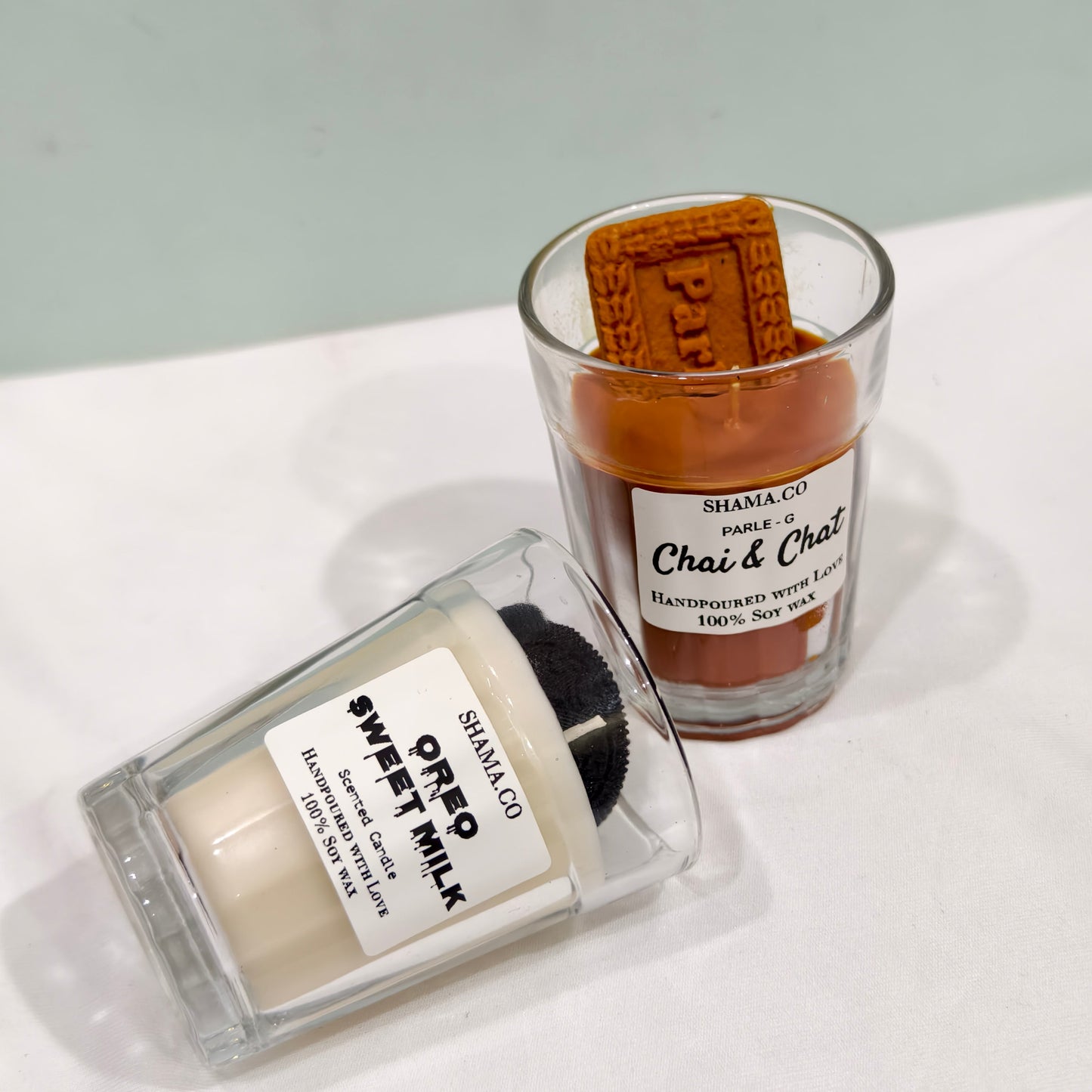 Nostalgia Duo – Oreo Sweet Milk & Chai Biscuit Soy Wax Candles