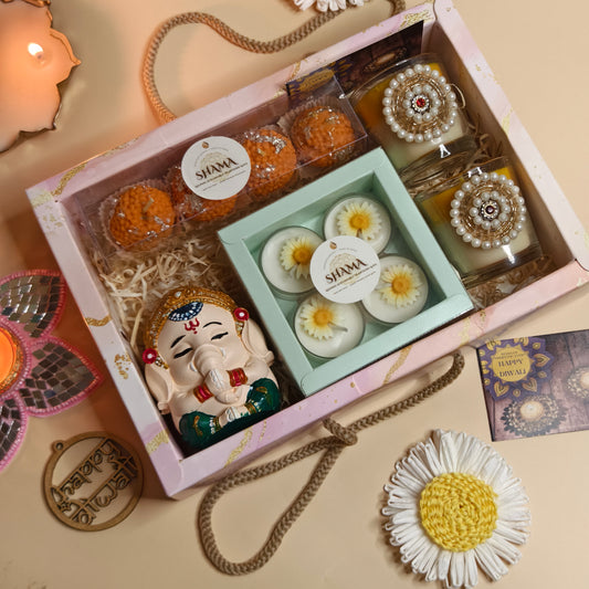 Shubh Deepavali  Candle Gift Hamper