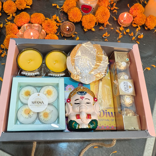 Divine Glow Diwali Hamper – Light, Love & Luxury