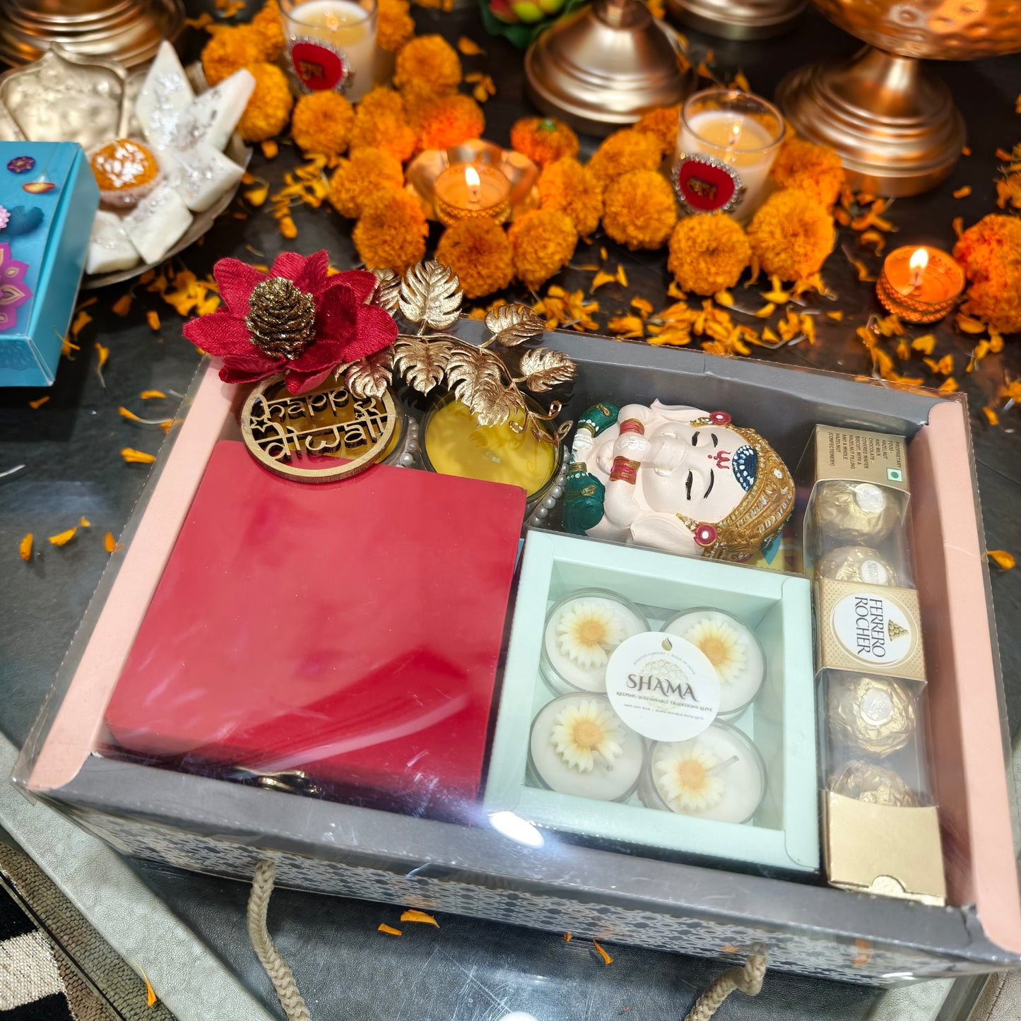 Divine Glow Diwali Hamper – Light, Love & Luxury