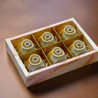 Divine Glow – Premium Diwali Candle Gift Set (Box of 6)