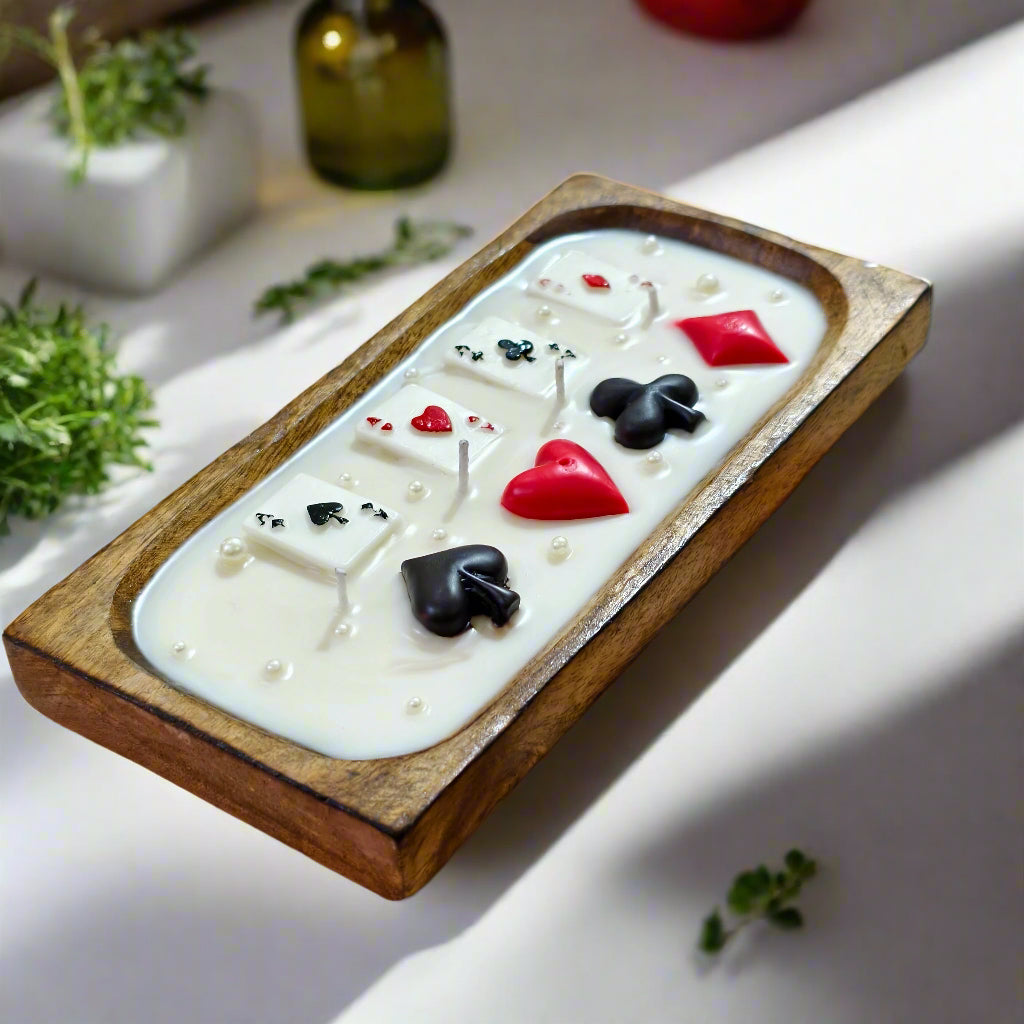 Tash-e-Noor Tray Candle