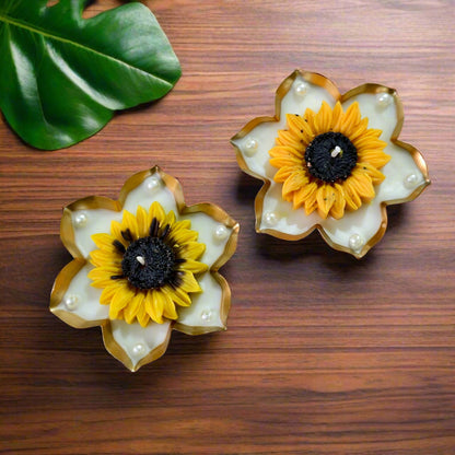 Swarna Phool Deepam (Set of 2)