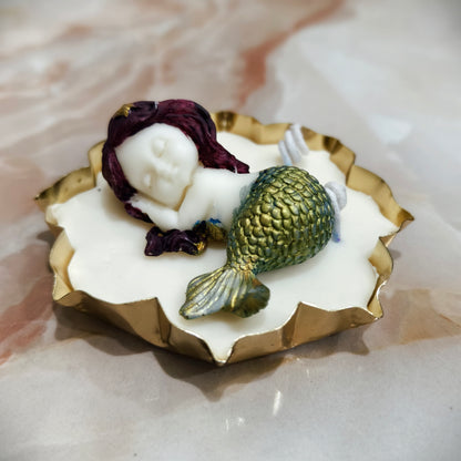 Mystic Mermaid Candle in Luxe Dish