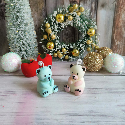 Cuddly Bear Glow Candles | 2pc