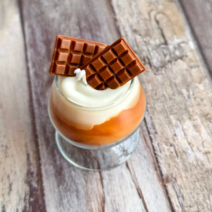Choco Bliss Dessert Candle | Handcrafted Chocolate-Themed Candle