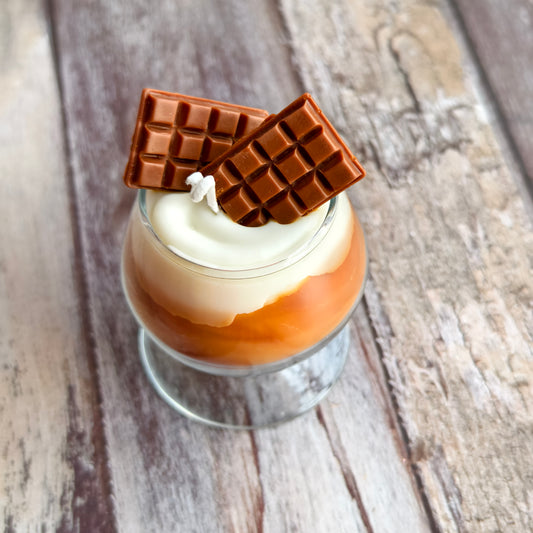 Choco Bliss Dessert Candle | Handcrafted Chocolate-Themed Candle