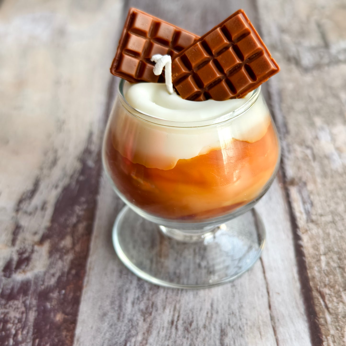 Choco Bliss Dessert Candle | Handcrafted Chocolate-Themed Candle