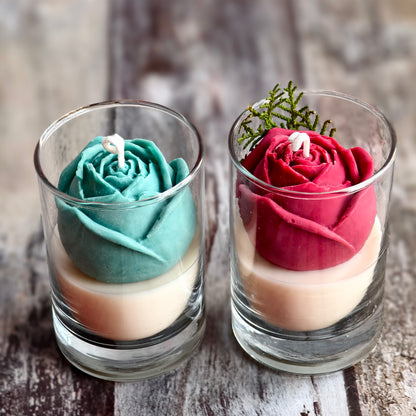 Eternal Rose Candle